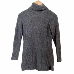 Isaac Mizrahi Grey Cashmere Turtleneck Sweater Womens Size XXS